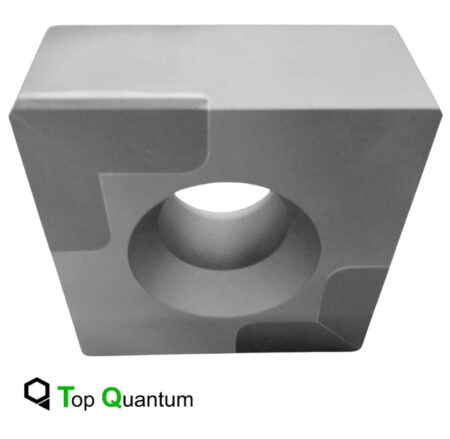 Couteaux carrés avec inserts de carbure de tungstène