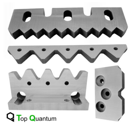 Couteaux dentés et supports